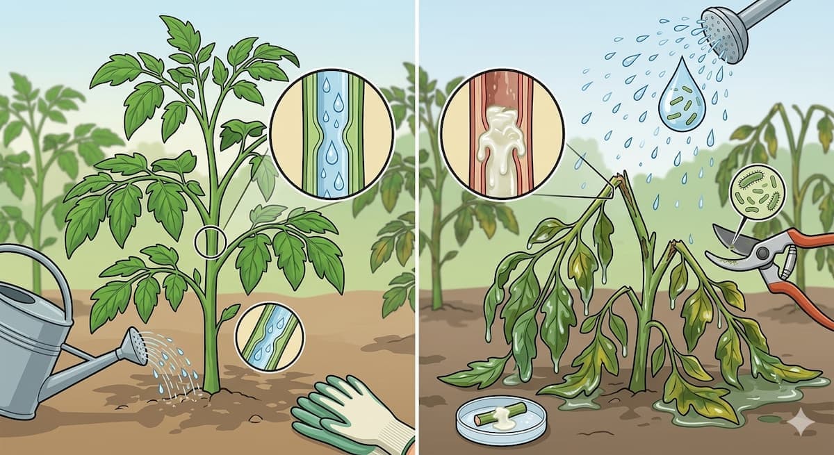 Bacterial Wilt & Blight: The Silent Garden Killers in Indian Home Gardens
