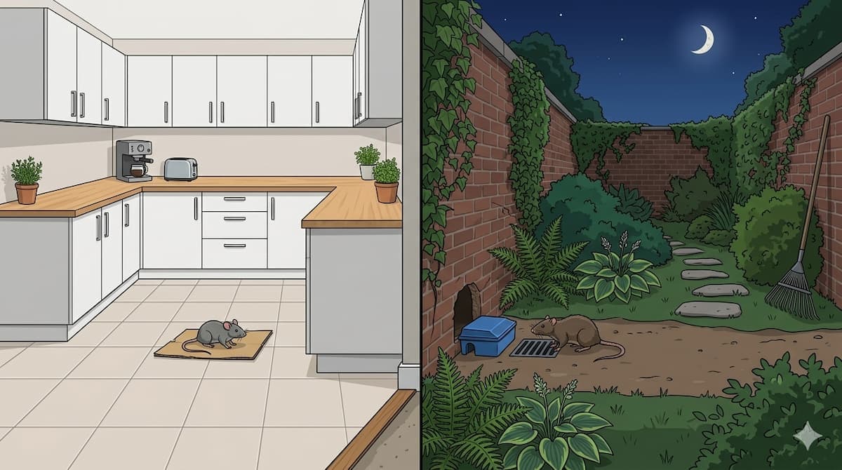 Managing Rodents at Home: Glue Traps vs. Poison Baits